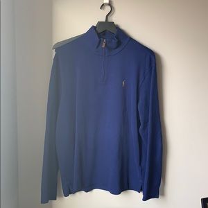 Blue Men’s Polo by Ralph Lauren quarter zip